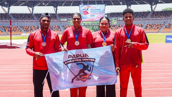 Atlet Muda Papua Ukir Sejarah Baru di Kejuaraan Atletik Asia Tenggara