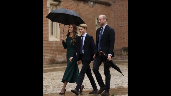 Kate Middleton Tampil Elegan Dampingi Pangeran George Memulai Babak Baru di Eton College